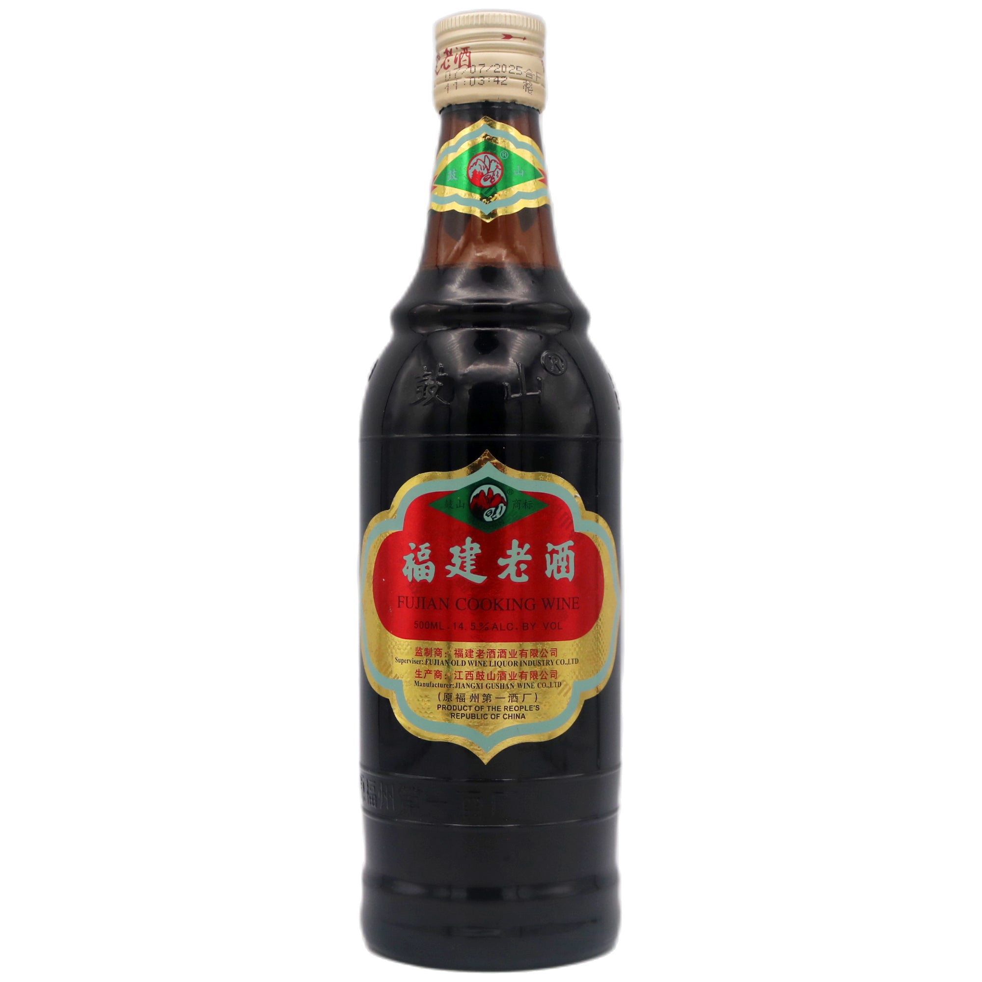 Gu Shan Fujian Cooking Wine (Alc. 5% Vol.) 500ml - Tuk Tuk Mart