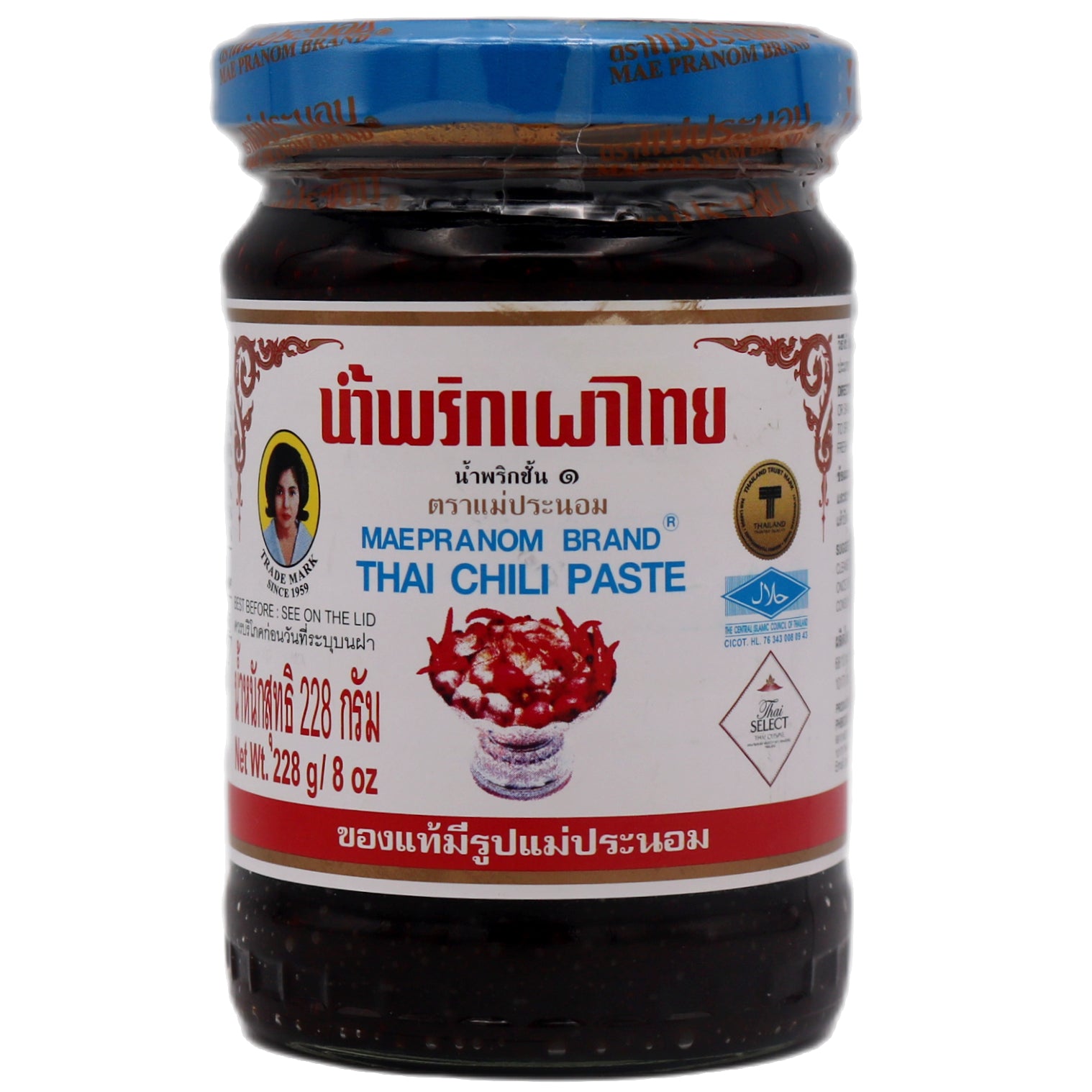 Maepranom Brand Thai Chilli Paste 228g - Tuk Tuk Mart