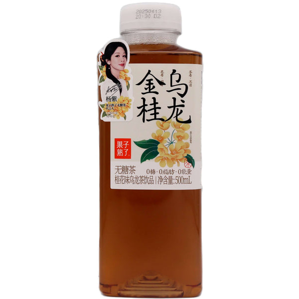 GZSL Osmanthus Flavoured Oolong Tea Drink 果子熟了金桂烏龍 500ml - Tuk Tuk Mart