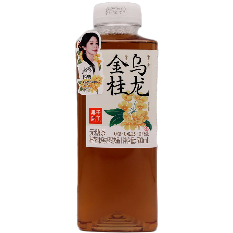 GZSL Osmanthus Flavoured Oolong Tea Drink 果子熟了金桂烏龍 500ml - Tuk Tuk Mart