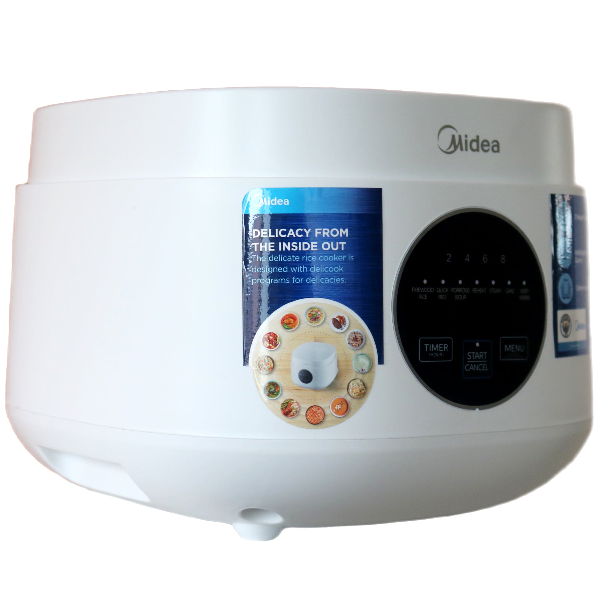 Midea 5 Cups Rice Cooker with Steamer AJ0876 - Tuk Tuk Mart