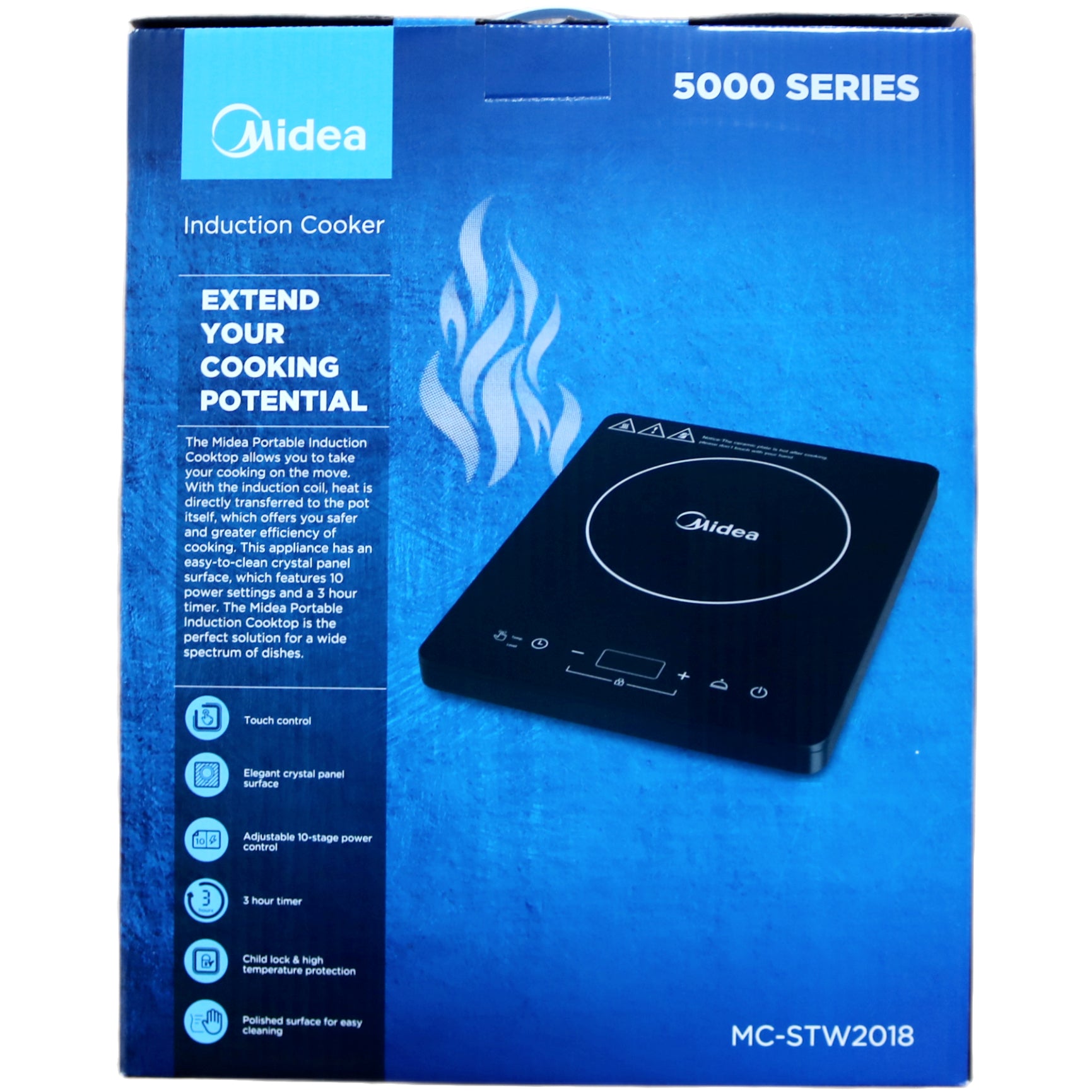 Midea Freestanding Induction Hob AJ0875 - Tuk Tuk Mart