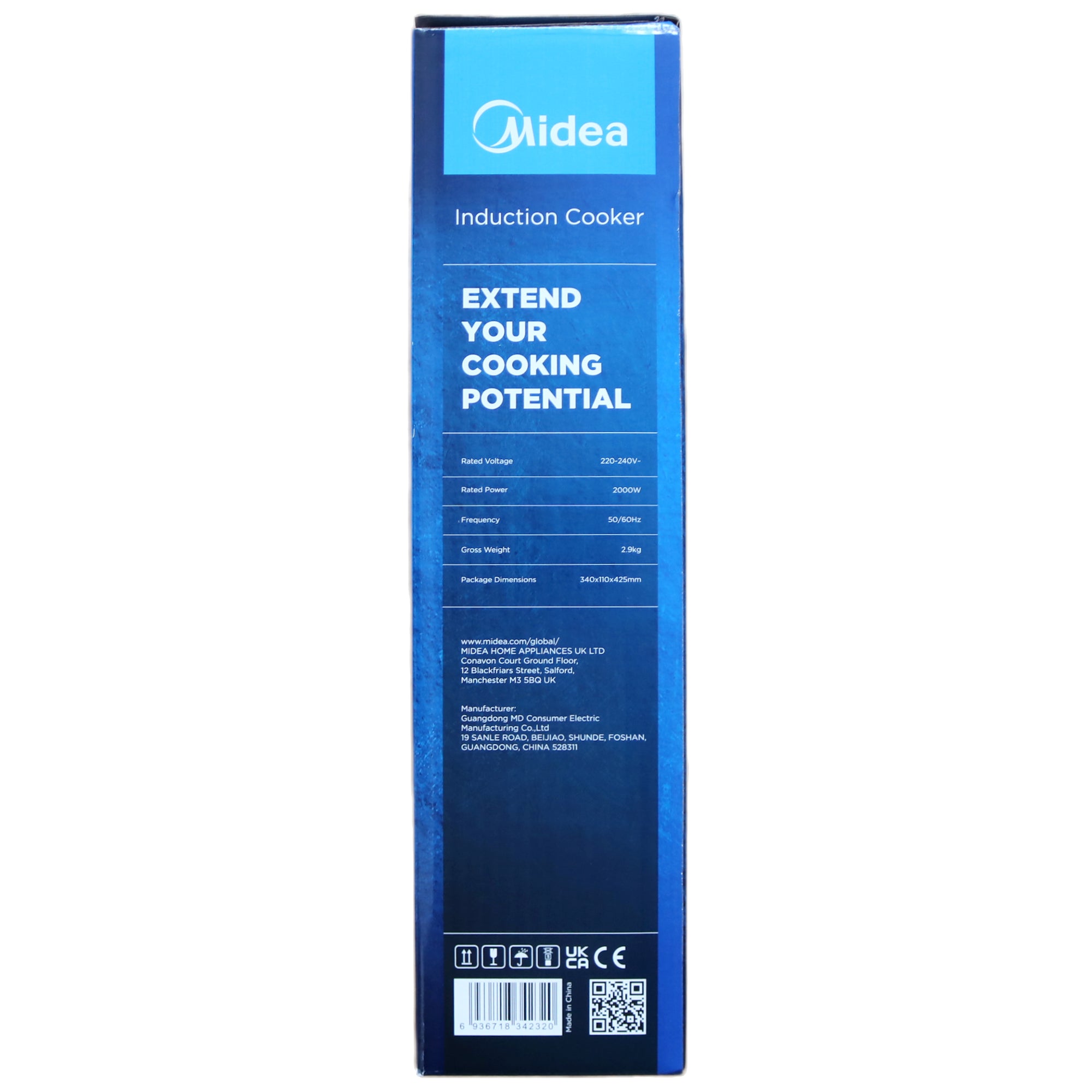 Midea Freestanding Induction Hob AJ0875 - Tuk Tuk Mart