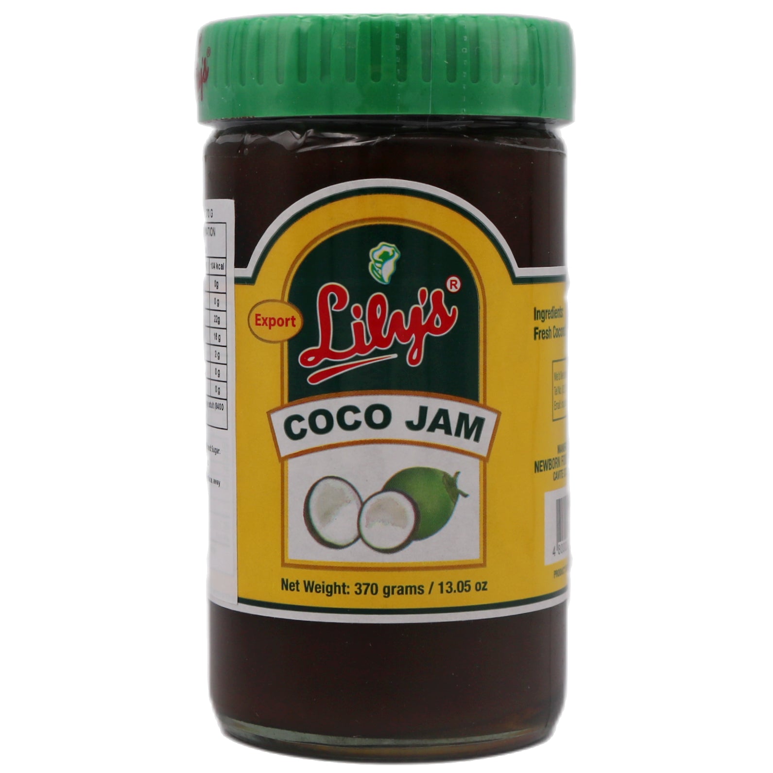 Lily's Coco Jam 370g - Tuk Tuk Mart