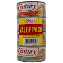 Century Tuna Flakes Value Pack (2pcs*Hot & Spicy 180g, 2pcs*Calamansi 180g) 720g - Tuk Tuk Mart