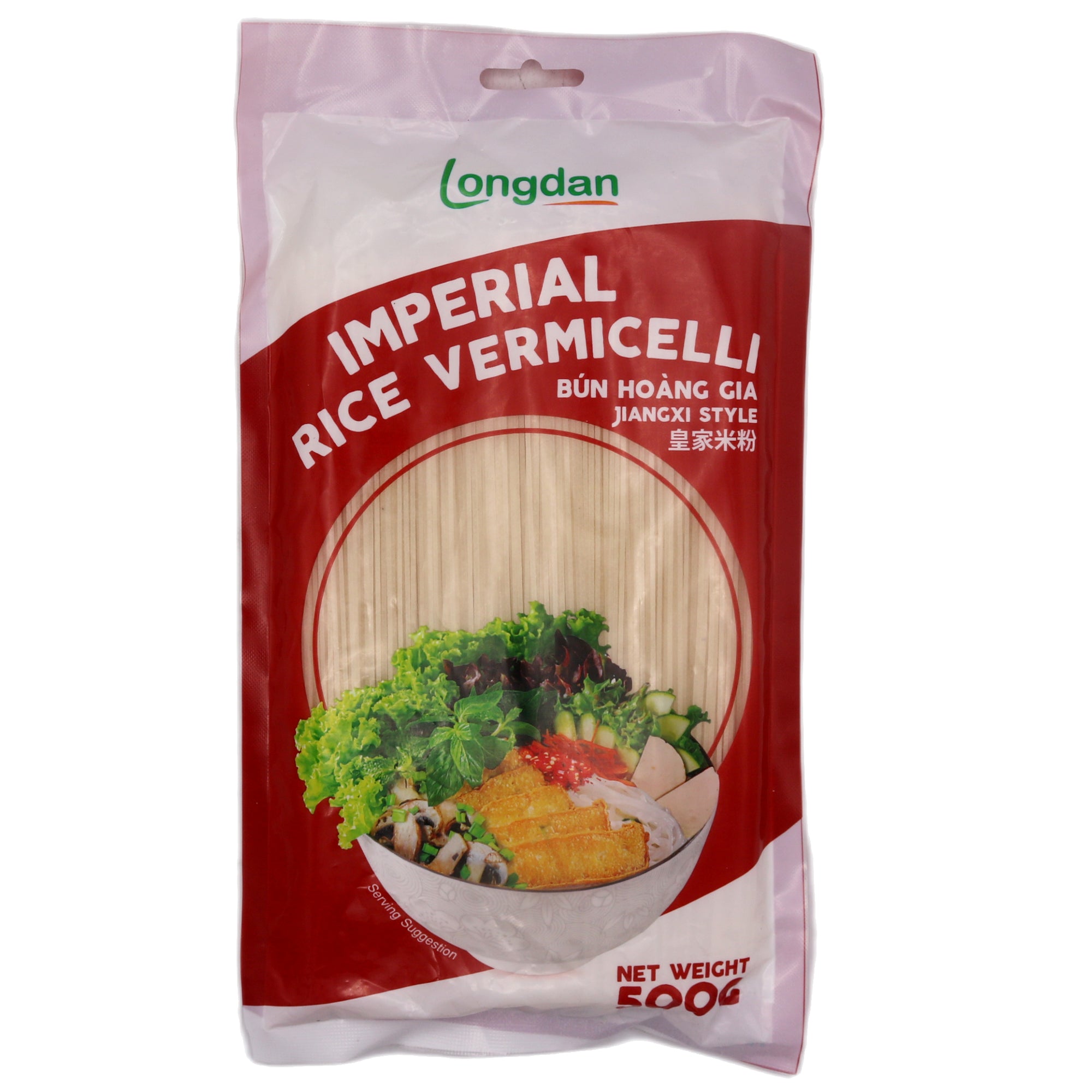 Longdan Imperial Rice Vermicelli (0.8mm) 500g - Tuk Tuk Mart