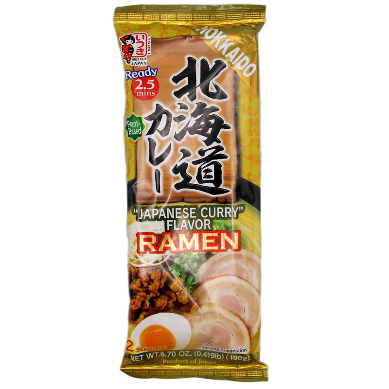 Itsuki Hokkaido Curry Ramen 190g - Tuk Tuk Mart