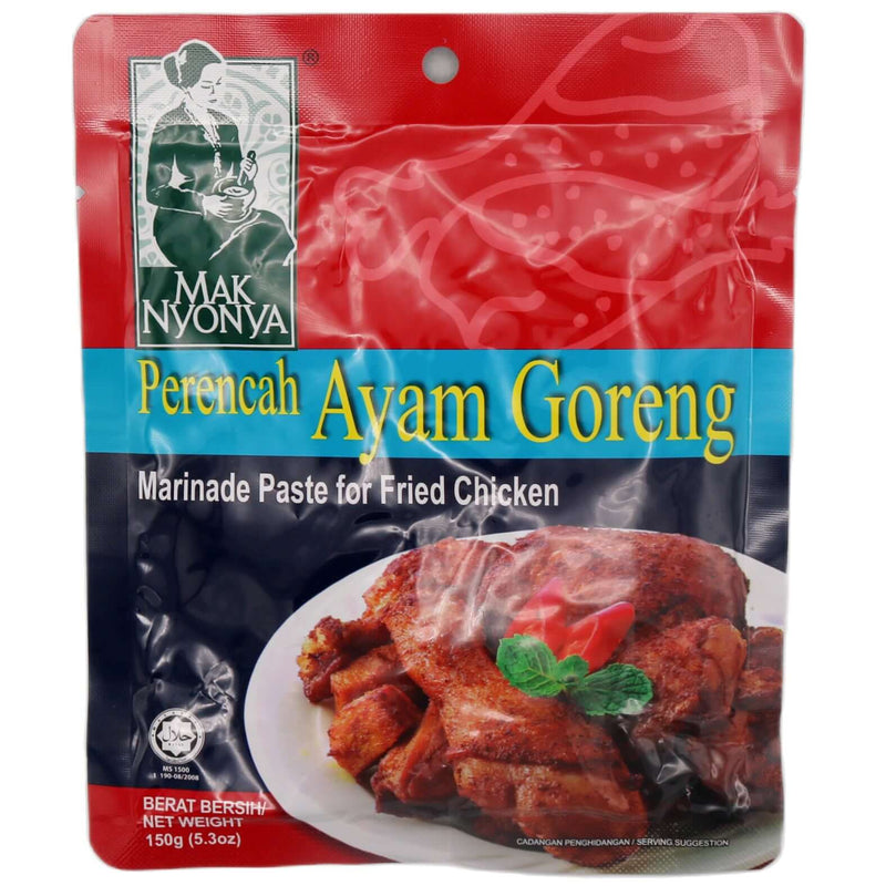 Mak Nyonya Perencah Ayam Goreng Marinade Paste for Fried Chicken 150g - Tuk Tuk Mart