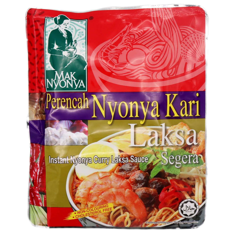 Mak Nyonya Perencah Nyonya Kari Laksa Instant Nyonya Curry Laksa Sauce 200g - Tuk Tuk Mart
