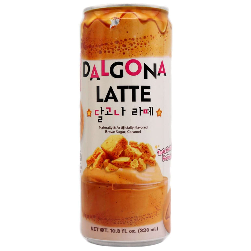 Pocas Dalgona (Brown Sugar) Flavoured Milk Latte 320ml - Tuk Tuk Mart