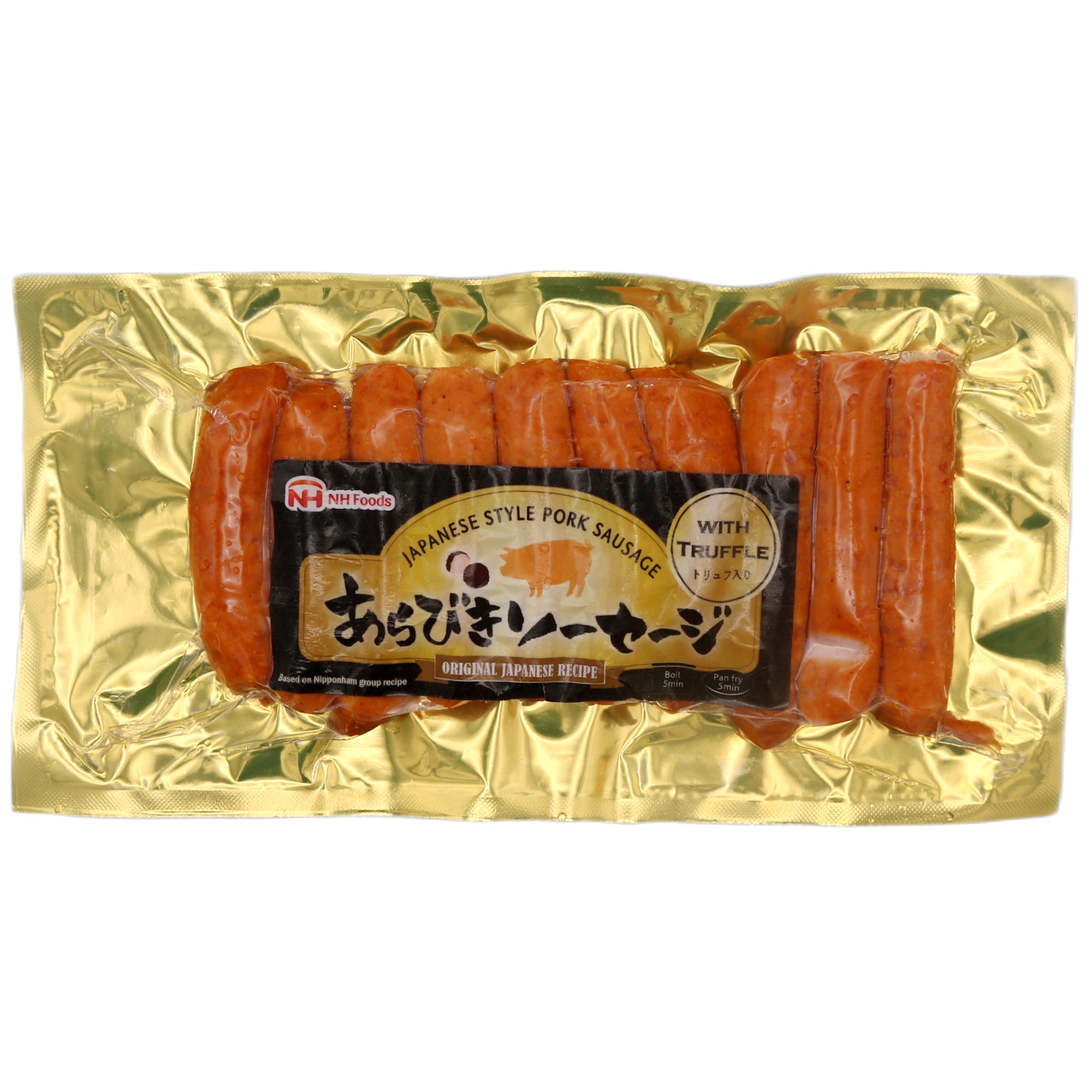 NH Foods Japanese Style Pork Sausage (with Truffle) 200g (Frozen) - Tuk Tuk Mart