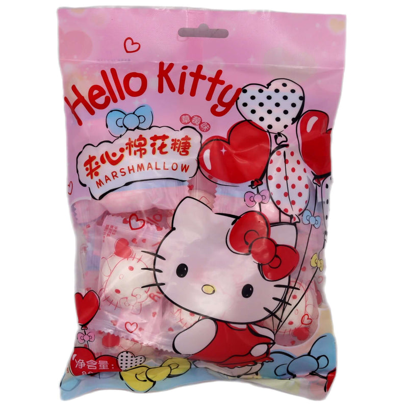 Baiji Marshmallow with Filling Strawberry Flavour 80g - Tuk Tuk Mart