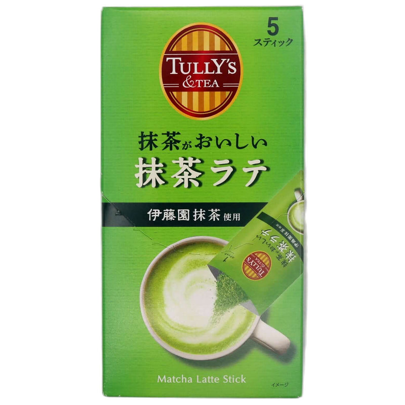 Tully's & Tea Matcha Latte Stick (5 sachets) 90g - Tuk Tuk Mart