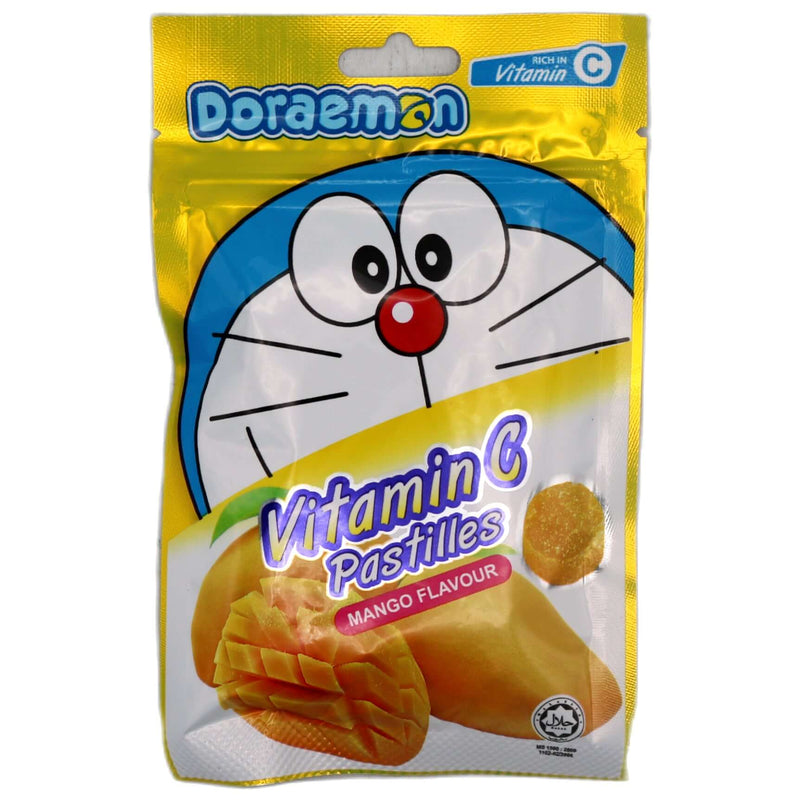 Big Foot Doraemon Vitamin C Pastilles Mango Flavour 40g - Tuk Tuk Mart