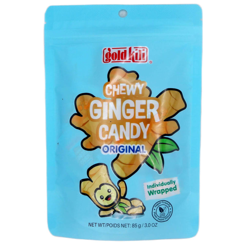 Gold Kili Chewy Ginger Candy (Original) 85g - Tuk Tuk Mart