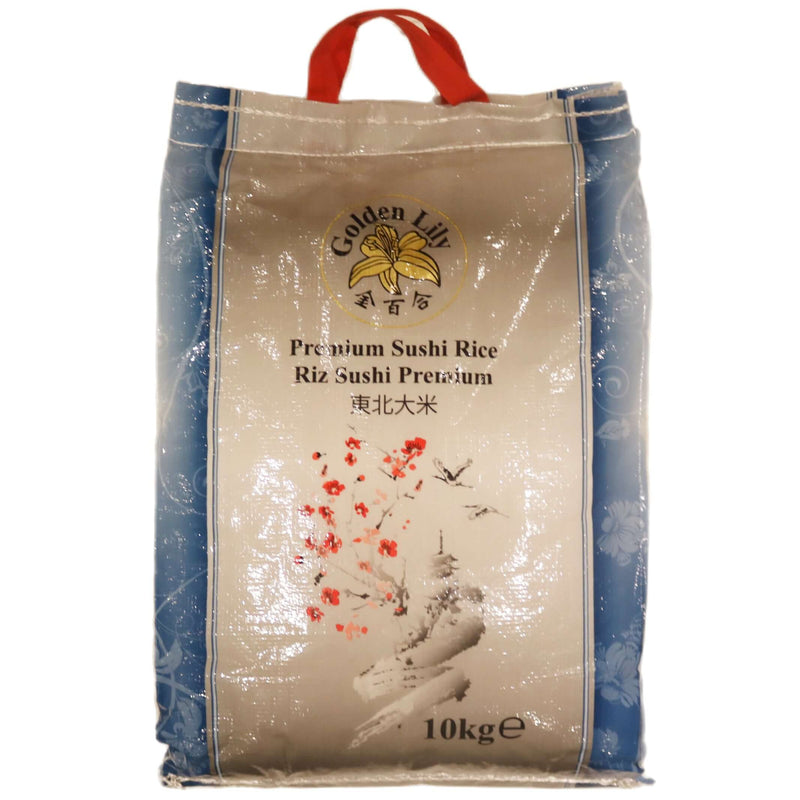 Golden Lily Premium Sushi Rice 10kg - Tuk Tuk Mart