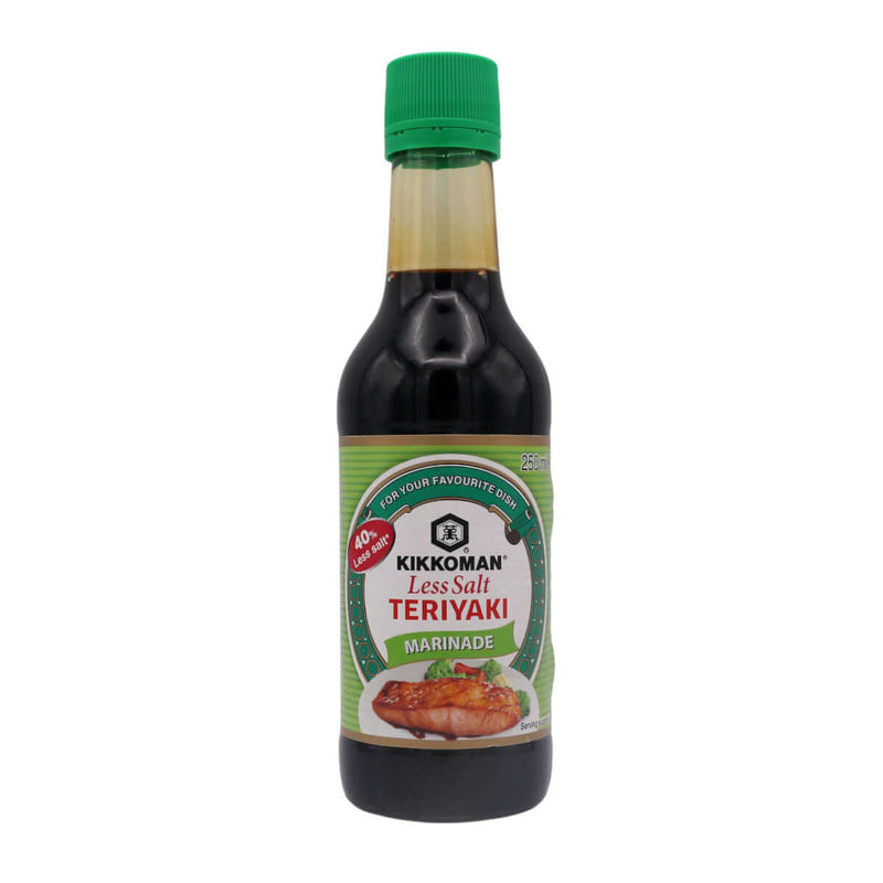 Kikkoman Less Salt Teriyaki Marinade 250ml - Tuk Tuk Mart
