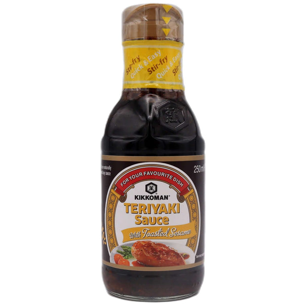 Kikkoman Teriyaki Sauce with Toasted Sesame 250ml - Tuk Tuk Mart
