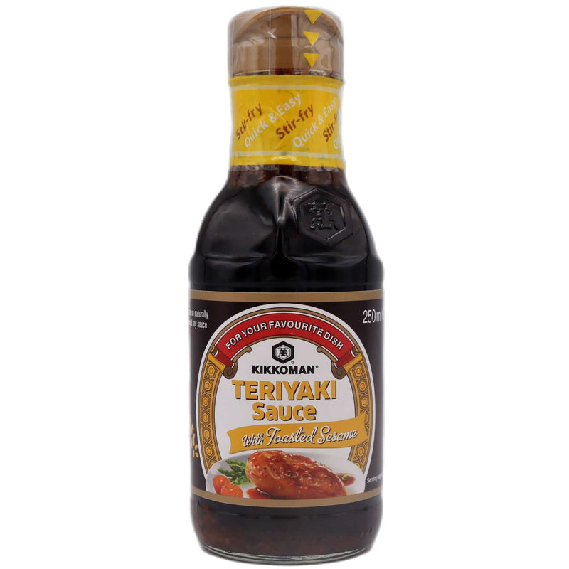 Kikkoman Teriyaki Sauce with Toasted Sesame 250ml - Tuk Tuk Mart