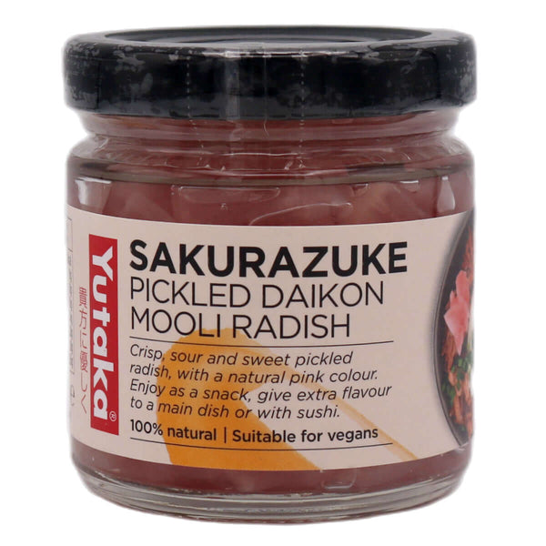 Yutaka Sakurazuke Pickled Daikon Mooli Radish 110g - Tuk Tuk Mart