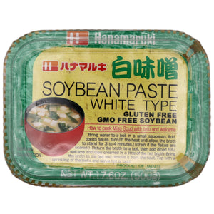 Hanamaruki Shiro Miso - Soybean Paste (White) 500g - Tuk Tuk Mart