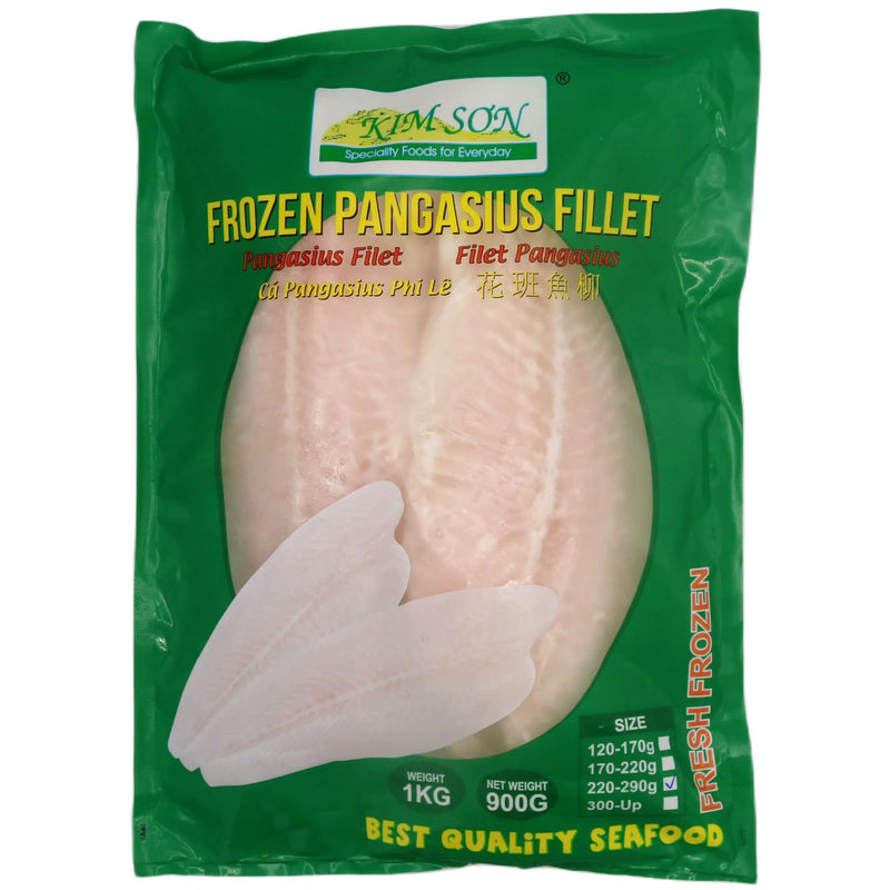 Kim Son Frozen Pangasius Fillet 1kg (Frozen) - Tuk Tuk Mart