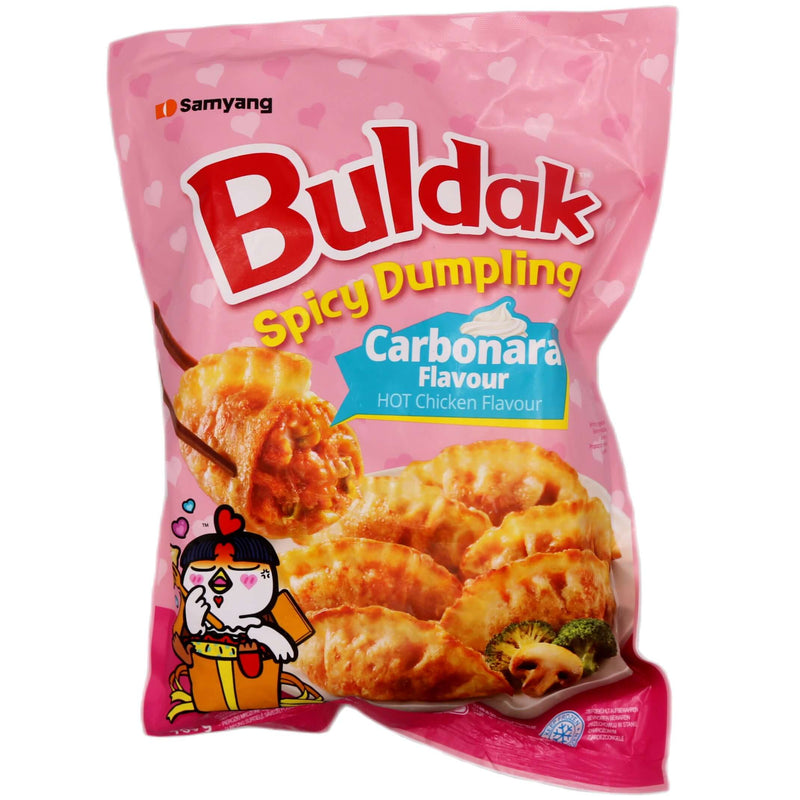 Samyang Buldak Spicy Dumpling Carbonara Flavour 700g (Frozen) - Tuk Tuk Mart
