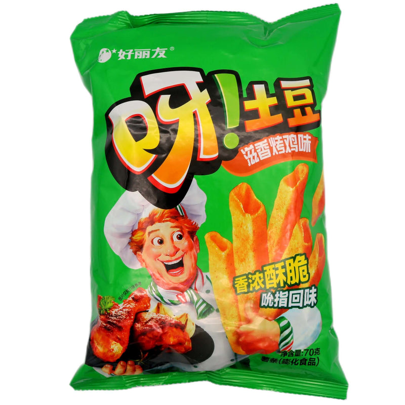 Orion Potato Chips Roasted Chicken Flavour 好朋友呀! 土豆滋香烤雞味 70g - Tuk Tuk Mart