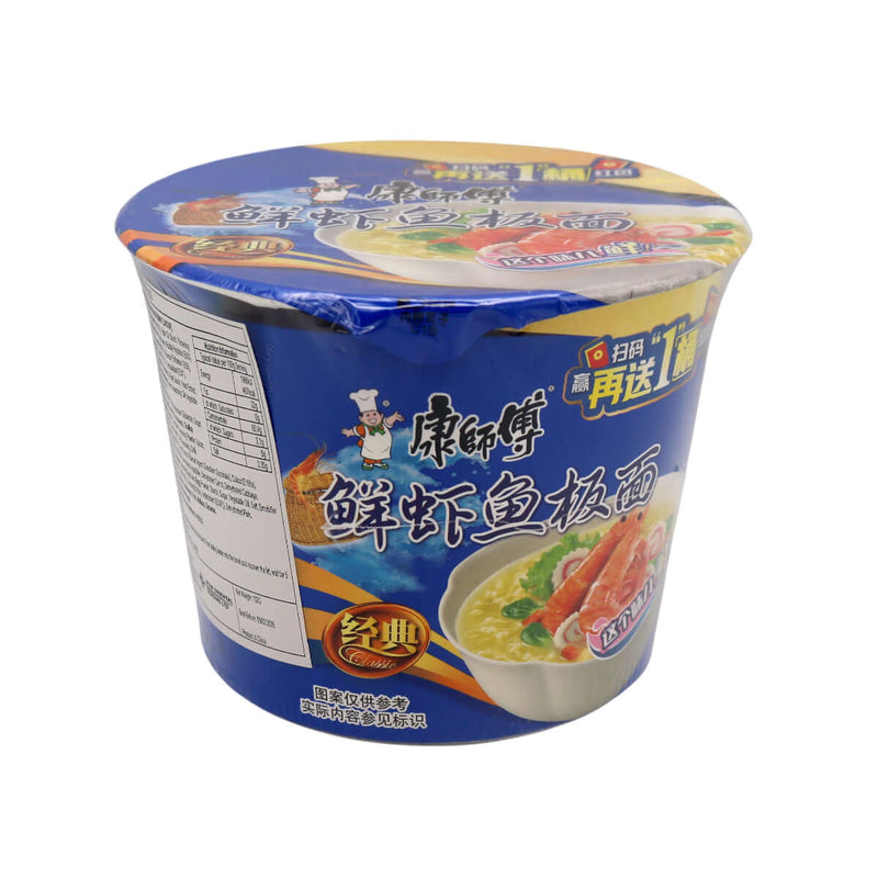 Master Kong Instant Bowl Noodle - Fish and Prawn Flavour 113g - Tuk Tuk Mart