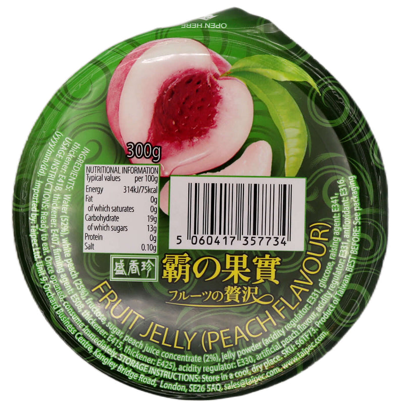 TF Fruit Jelly (Peach Flavour) 300g - Tuk Tuk Mart