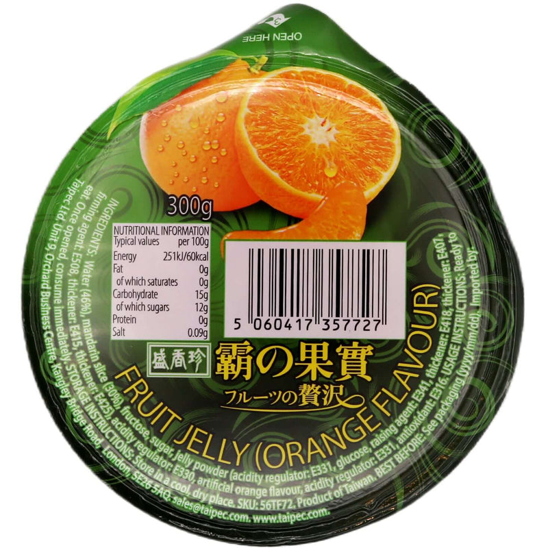 TF Fruit Jelly (Orange Flavour) 300g - Tuk Tuk Mart