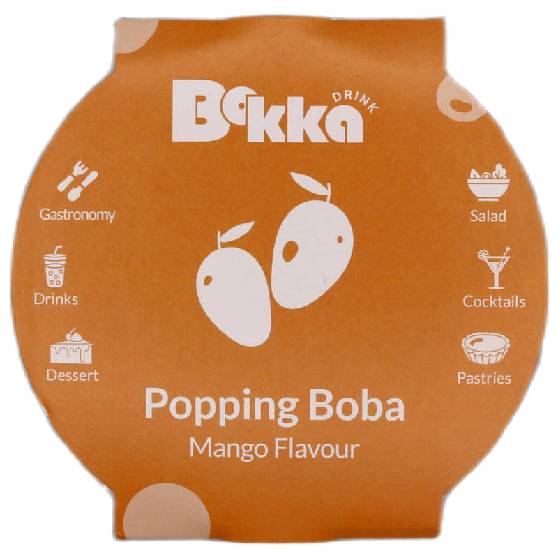 Bokka Popping Boba Mango Flavour 140g - Tuk Tuk Mart