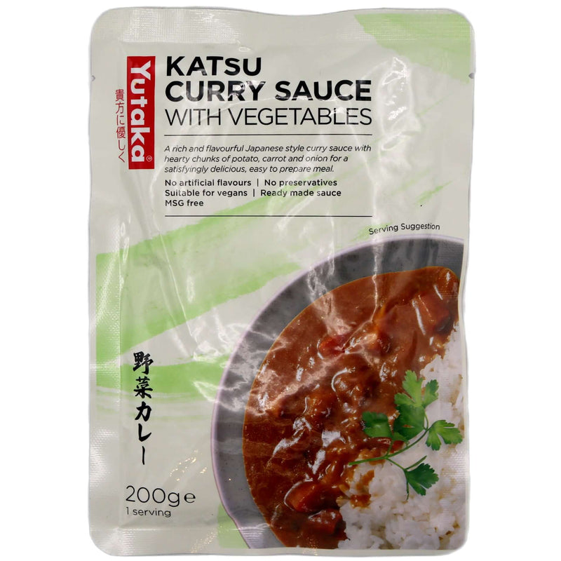 Yutaka Katsu Curry Sauce with Vegetables 200g - Tuk Tuk Mart