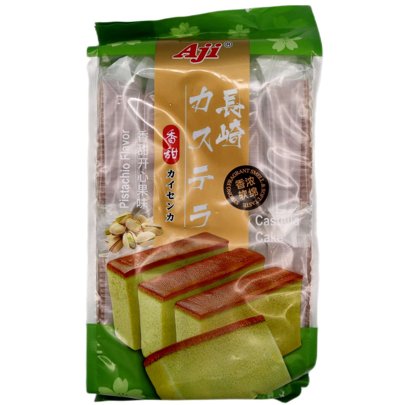 Aji Nagasaki Style Cake (Pistachio Flavour) 330g - Tuk Tuk Mart