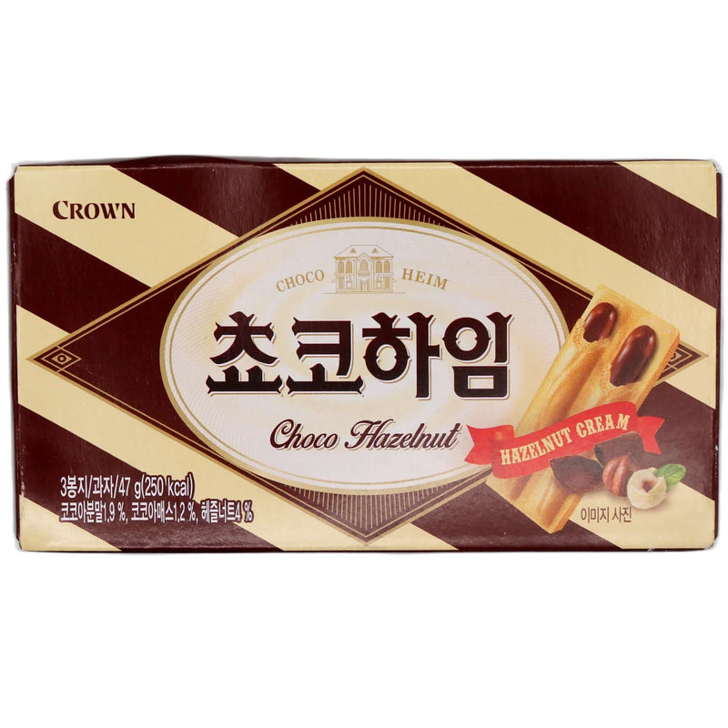 Crown Choco Heim Choco Hazelnut 47g - Tuk Tuk Mart