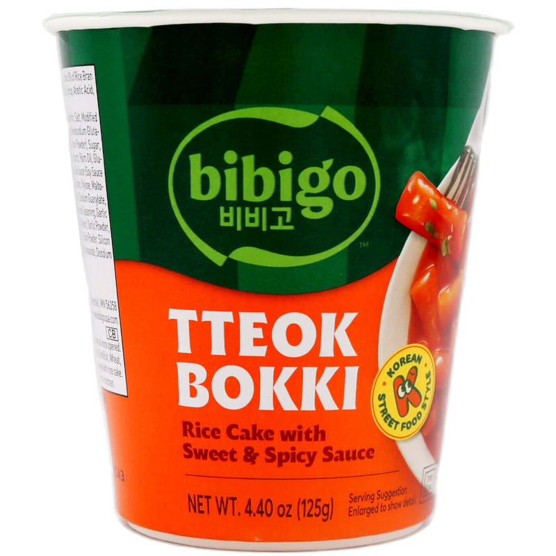 Bibigo Tteokbokki Cup (Sweet and Spicy) 125g - Tuk Tuk Mart