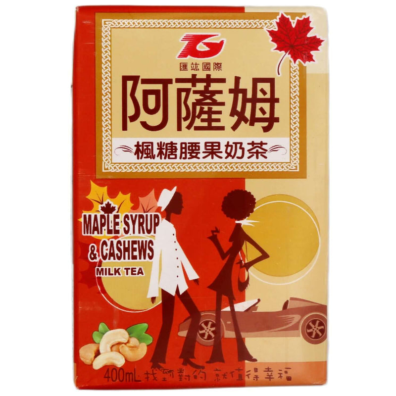 T. Grand Assam Maple Syrup & Cashews Milk Tea 阿薩姆楓糖腰果奶茶 400ml - Tuk Tuk Mart