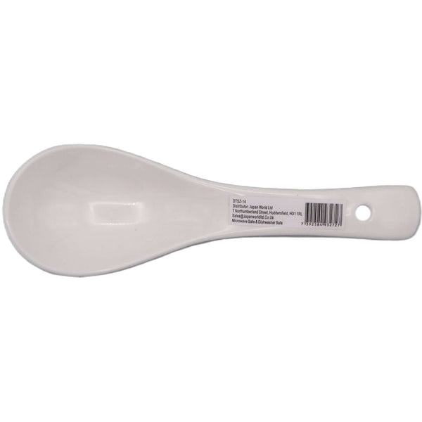 DTSZ-14 White Spoon 14cm - Tuk Tuk Mart