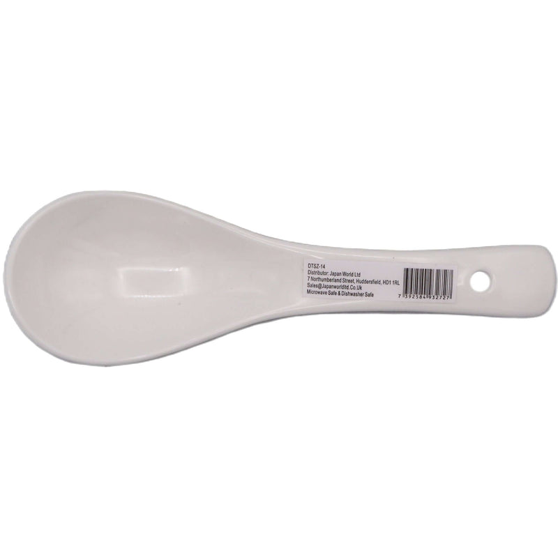 DTSZ-14 White Spoon 14cm - Tuk Tuk Mart