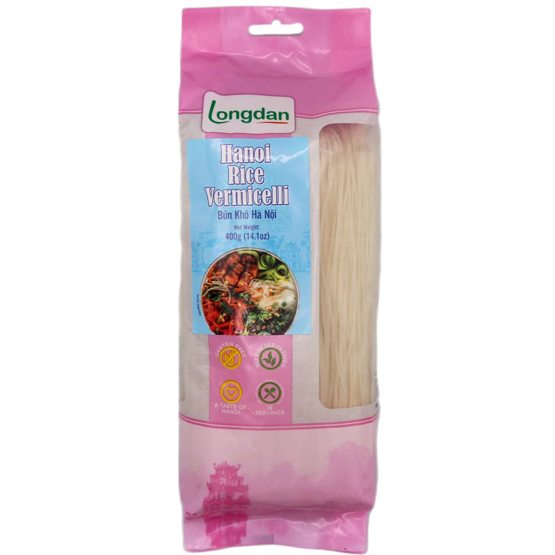 Longdan Hanoi Rice Vermicellli 400g - Tuk Tuk Mart