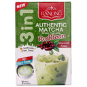 Ranong Authentic Matcha Green Tea Latte - Red Bean Flavour (25g*7pcs) 175g - Tuk Tuk Mart