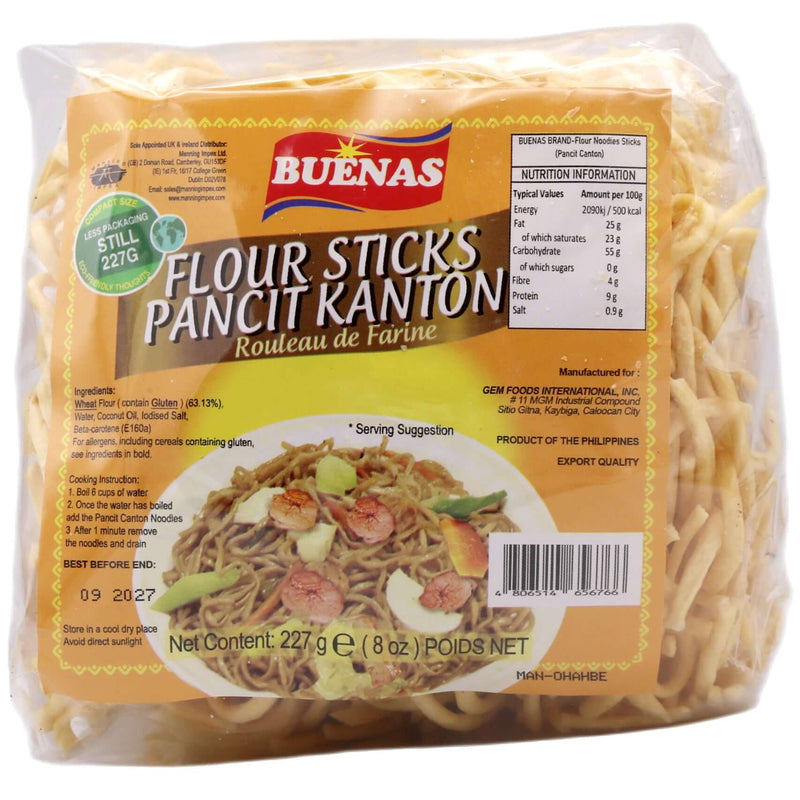 Buenas Flour Sticks Pancit Kanton 227g - Tuk Tuk Mart