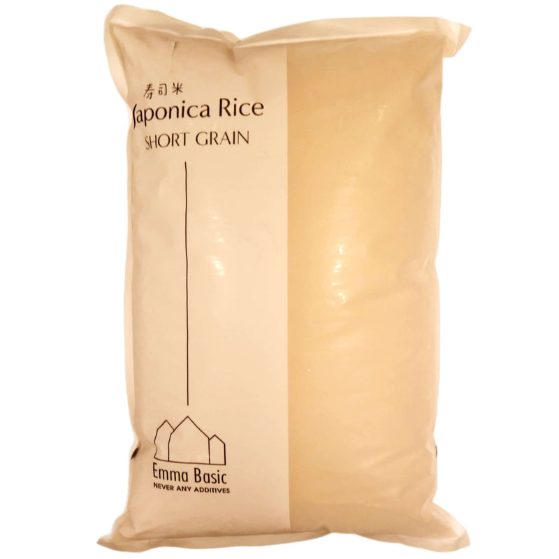 Emma Basic Short Grain Japonica Rice 壽司米 10kg - Tuk Tuk Mart