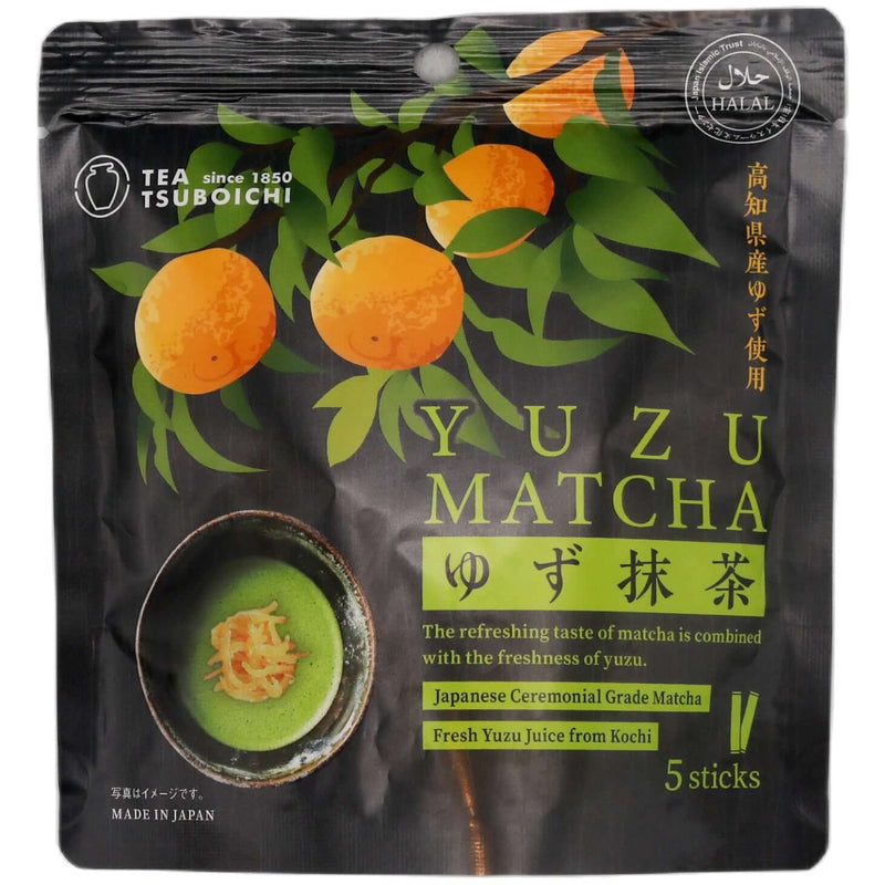Tsuboichi Yuzu Matcha Stick (10g*5pcs) 50g - Tuk Tuk Mart