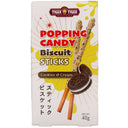Tiger Tiger Popping Candy Biscuit Sticks Cookies & Cream Flavour 40g - Tuk Tuk Mart