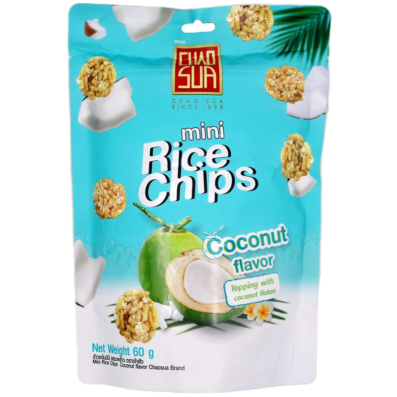 Chao Sua Mini Rice Cracker Coconut Flavour 60g - Tuk Tuk Mart