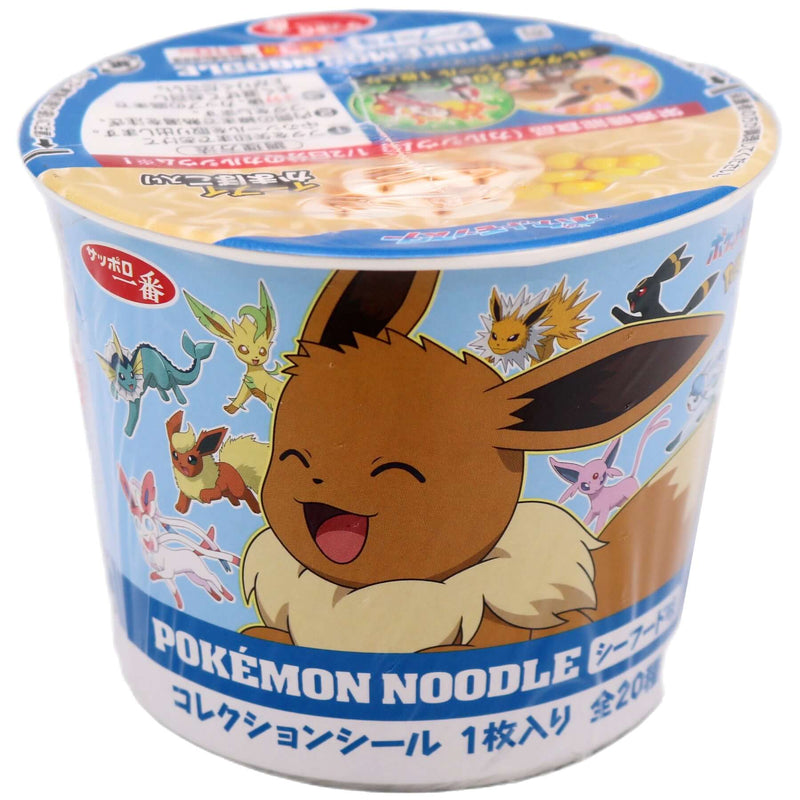 Sapporo Ichiban Pokemon Cup Noodle Seafood Flavour 37g - Tuk Tuk Mart