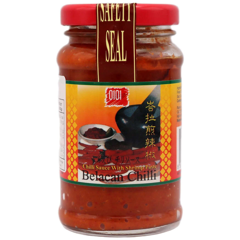 0101 Belacan Chilli (Chilli Sauce with Shrimp Paste) 140g - Tuk Tuk Mart