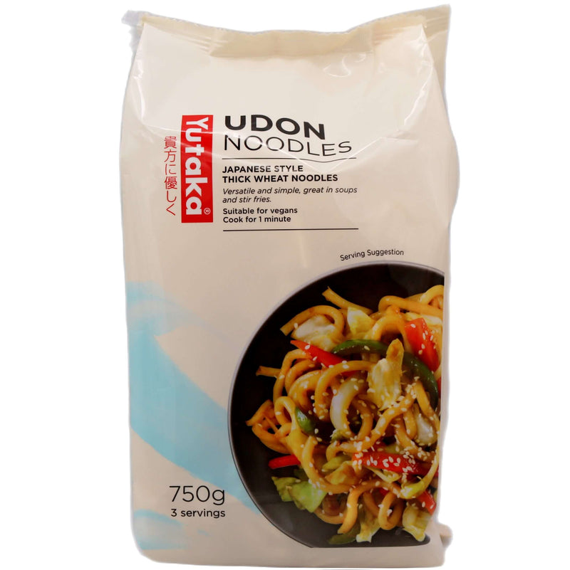 Yutaka Udon Noodles (3 servings) 750g (Frozen) -  Tuk Tuk Mart
