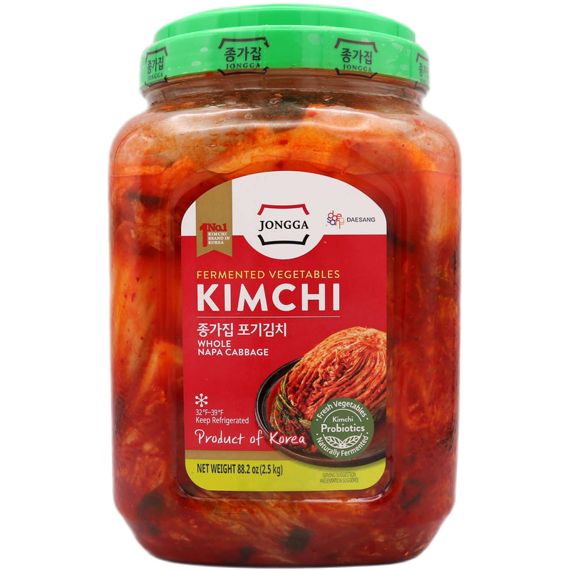 Jongga Fermented Vegetables Kimchi Whole Napa Cabbage 2.5kg - Tuk Tuk Mart